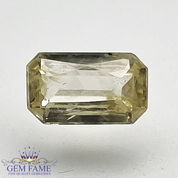 Yellow Sapphire (Pukhraj) 1.48ct Natural Ceylon