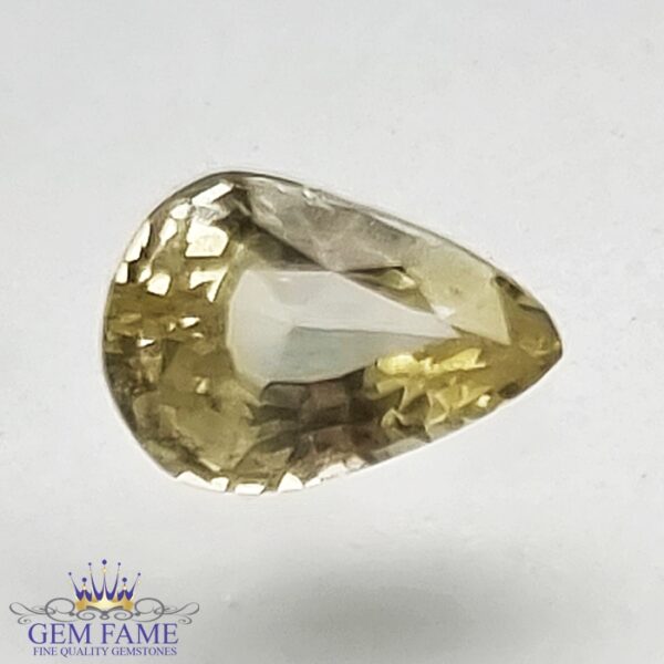 Yellow Sapphire (Pukhraj) 1.62ct Natural Ceylon