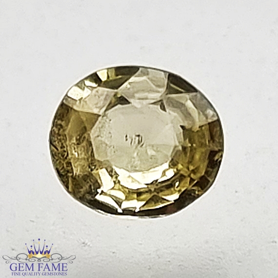 Yellow Sapphire (Pukhraj) 0.50ct Natural Ceylon