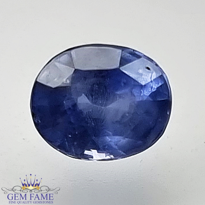Blue Sapphire 0.93ct (Neelam) Gemstone Ceylon