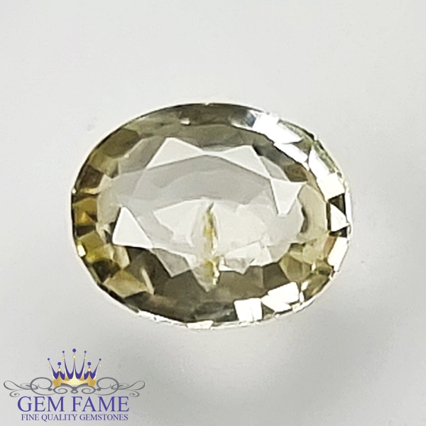 Yellow Sapphire (Pukhraj) 0.77ct Natural Ceylon