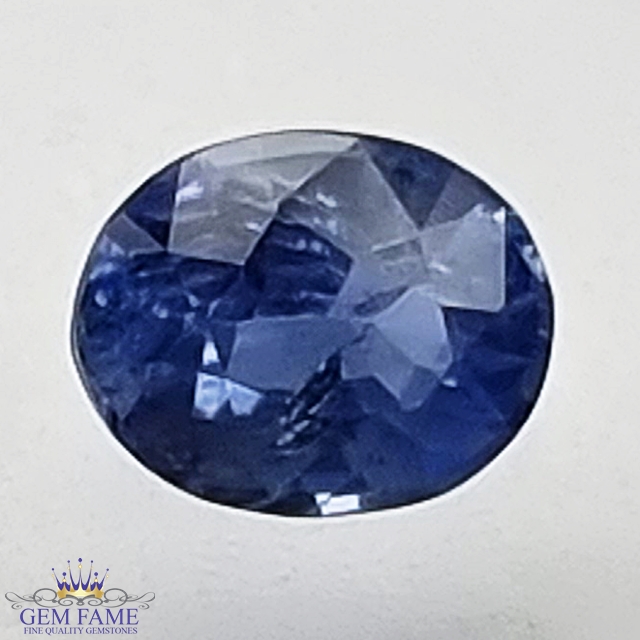 Blue Sapphire 0.35ct (Neelam) Gemstone Ceylon