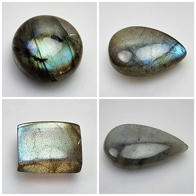 Iridescent Labradorite gemstone.