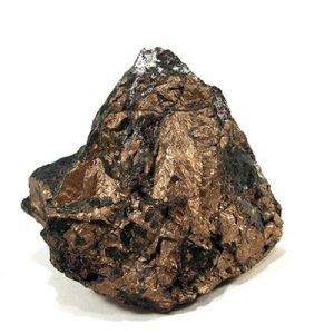 Metallic nickeline mineral specimen.