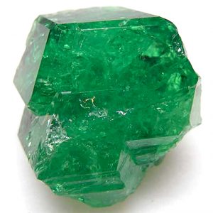 Uvarovite Garnet: Rare green gemstone.