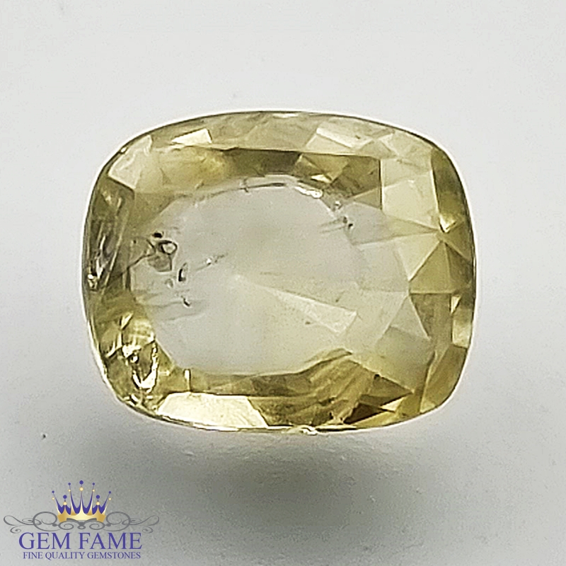 Yellow Sapphire (Pukhraj) 2.16ct Gemstone Ceylon