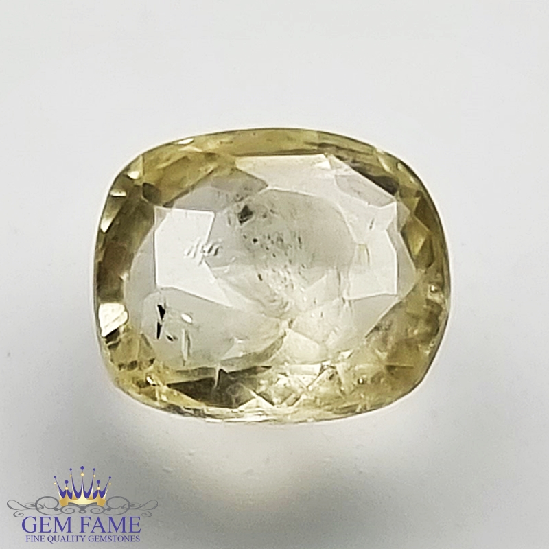 Yellow Sapphire (Pukhraj) 2.46ct Gemstone Ceylon