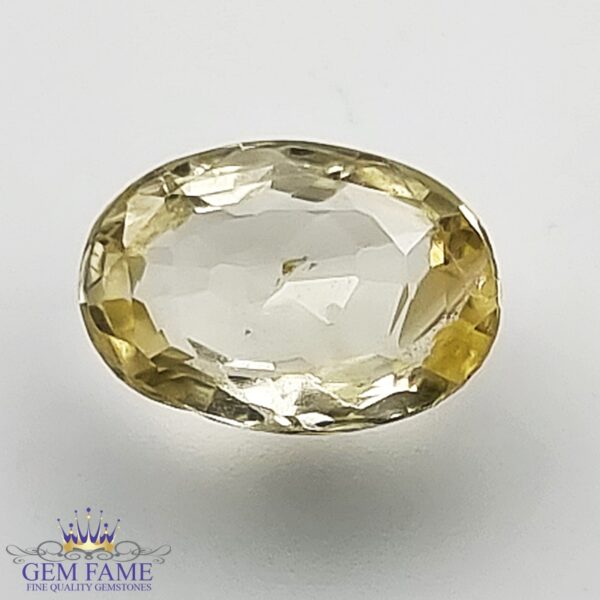 Yellow Sapphire (Pukhraj) 1.32ct Natural Ceylon