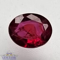 Ruby (Manik) Gemstone 0.25ct Ceylon