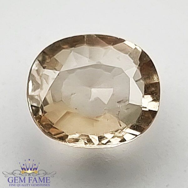 Peach Sapphire 1.08ct Gemstone Ceylon