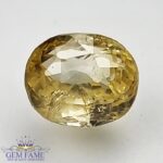 Yellow Sapphire (Pukhraj) 2.26ct Natural Ceylon