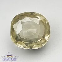 Yellow Sapphire (Pukhraj) 3.04ct Natural Ceylon