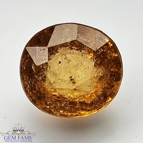 Golden Hessonite 4.85ct Gemstone Ceylon