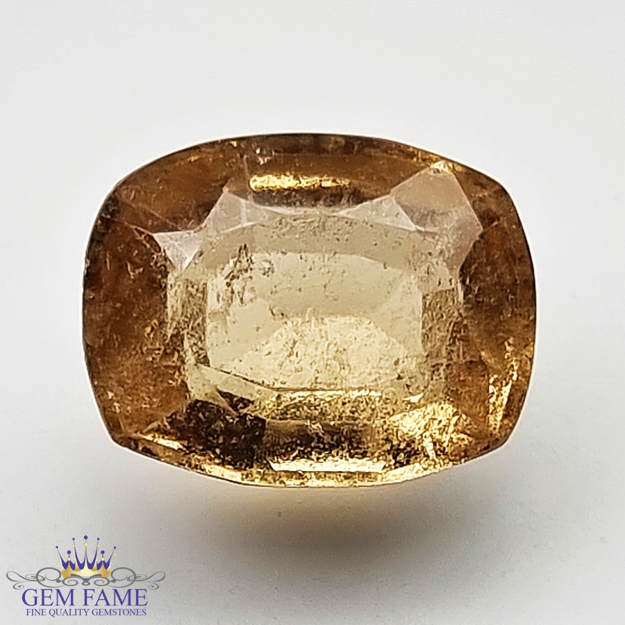 Golden Hessonite 6.78ct Gemstone Ceylon