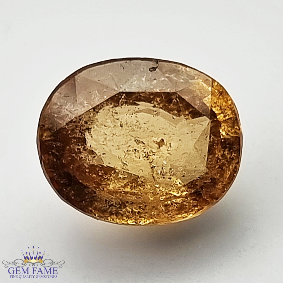 Golden Hessonite 5.21ct Gemstone Ceylon
