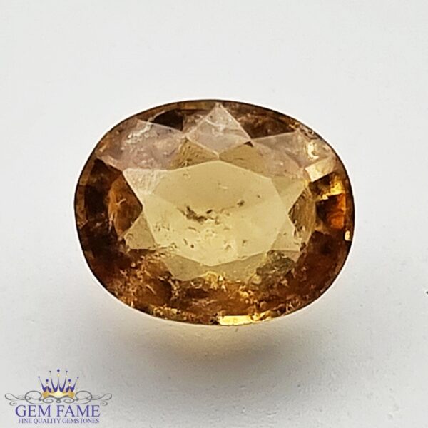 Golden Hessonite 2.34ct Gemstone Ceylon