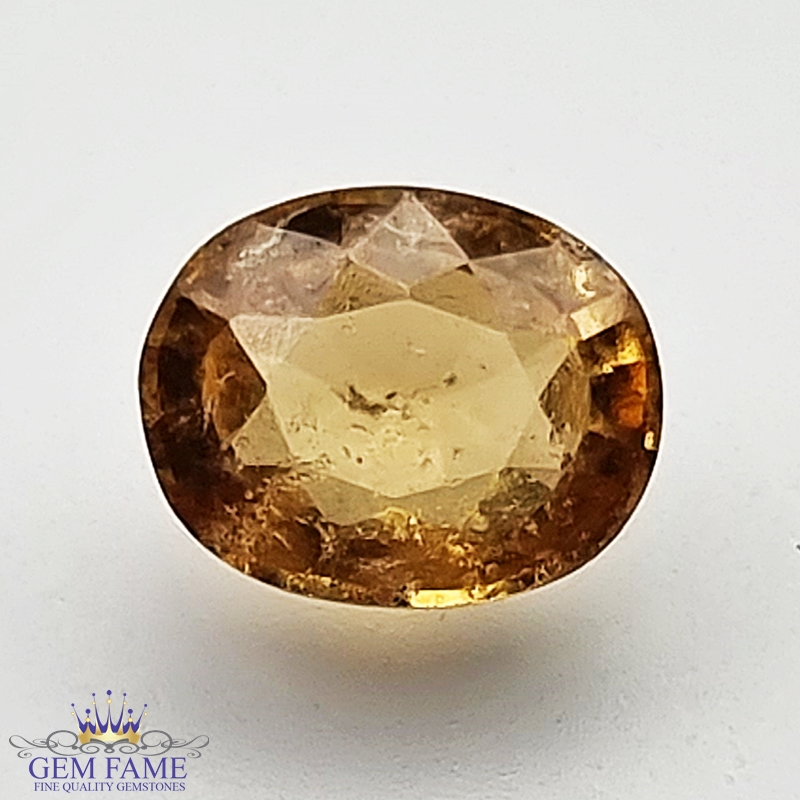 Golden Hessonite 2.34ct Gemstone Ceylon