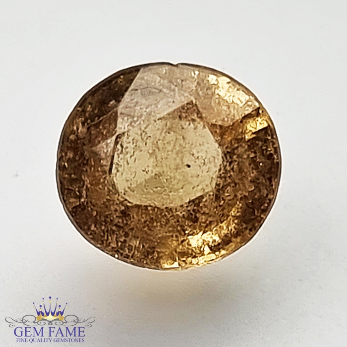 Golden Hessonite 2.40ct Gemstone Ceylon