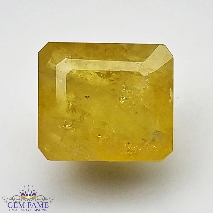 Yellow Beryl 7.11ct Gemstone India