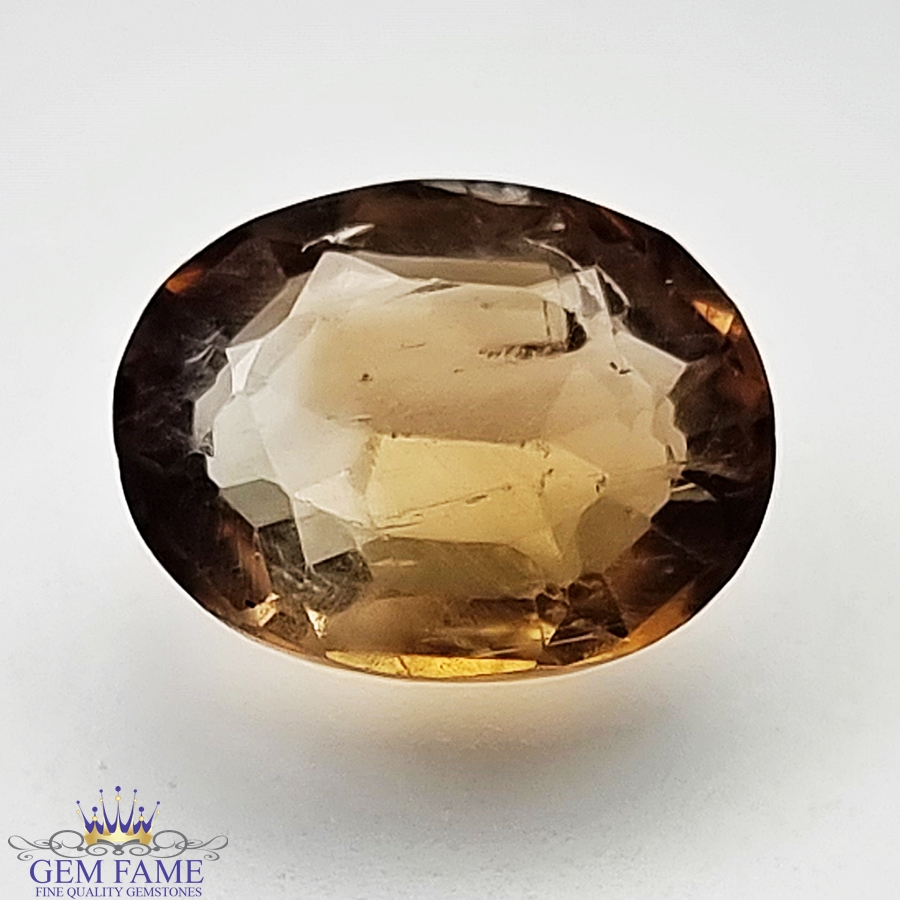 Brown Topaz 4.19ct Gemstone Pakistan