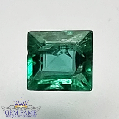 Emerald 0.27ct (Panna) Gemstone Zambian