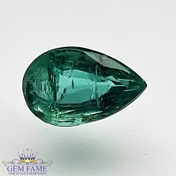 Emerald 0.59ct (Panna) Gemstone Zambian
