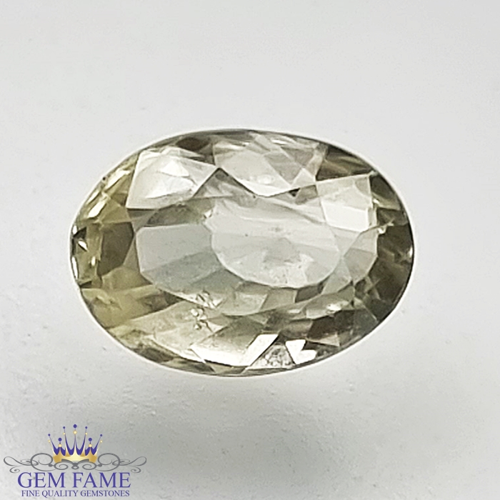 Yellow Sapphire (Pukhraj) 1.18ct Natural Ceylon