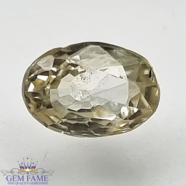 Yellow Sapphire (Pukhraj) 1.02ct Natural Ceylon