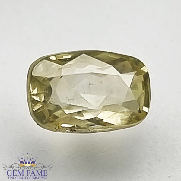 Yellow Sapphire (Pukhraj) 1.29ct Natural Ceylon