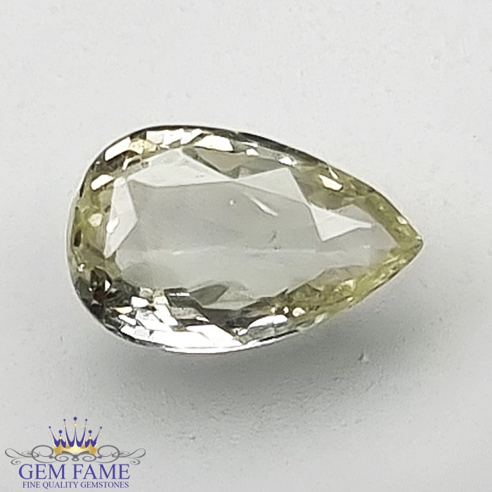 Yellow Sapphire (Pukhraj) 0.97ct Natural Ceylon