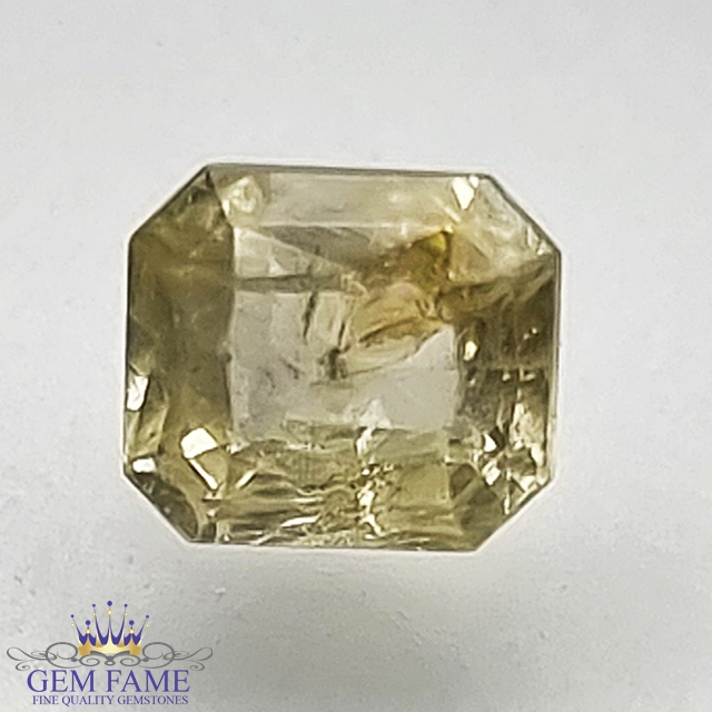 Yellow Sapphire (Pukhraj) 1.14ct Natural Ceylon
