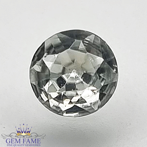 White Sapphire 0.58ct Natural Ceylon