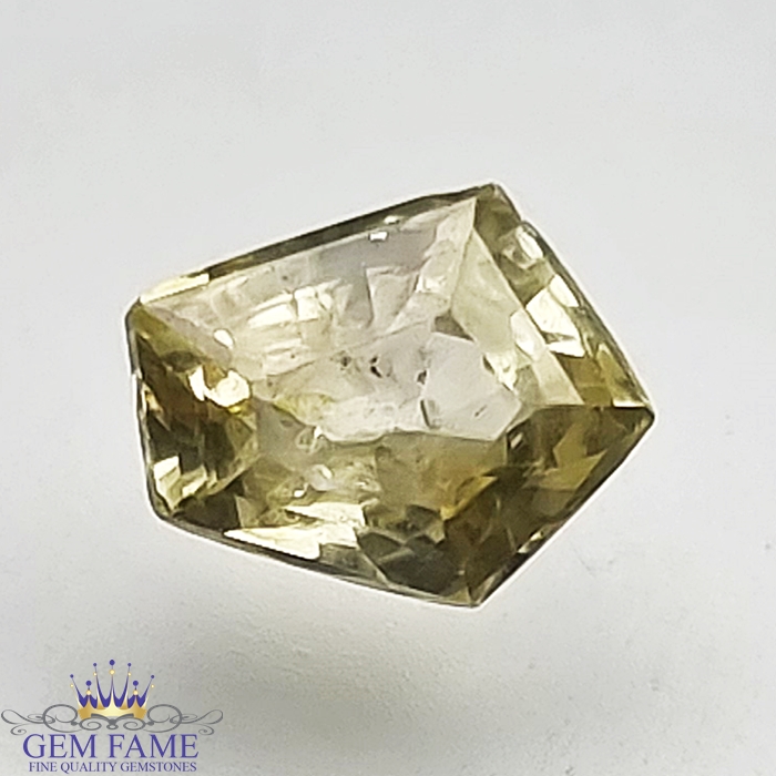 Yellow Sapphire (Pukhraj) 1.29ct Natural Ceylon