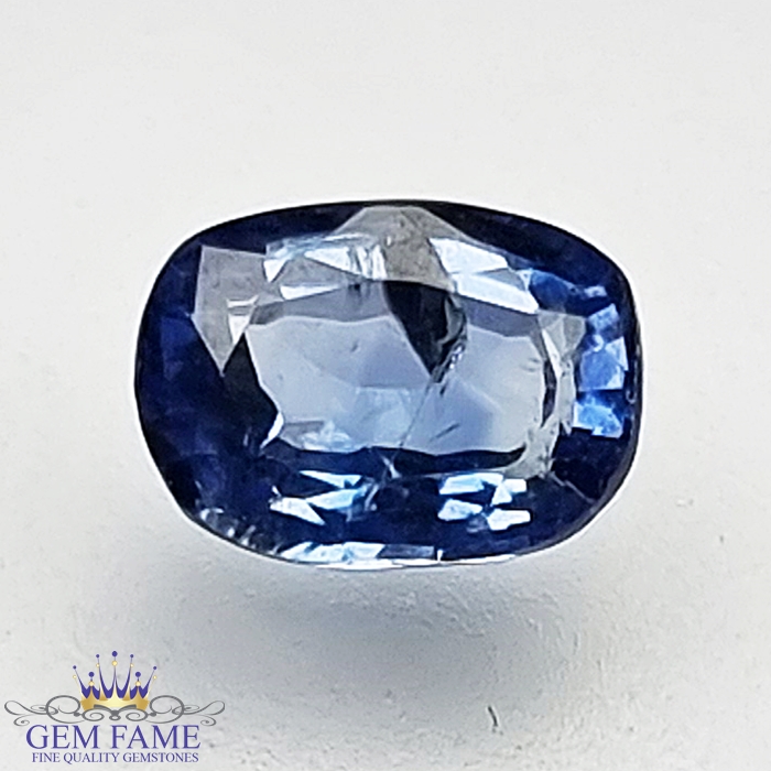 Blue Sapphire 0.90ct (Neelam) Gemstone Ceylon