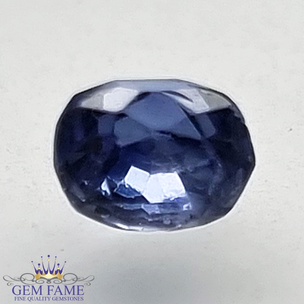 Blue Sapphire 0.74ct (Neelam) Gemstone Ceylon