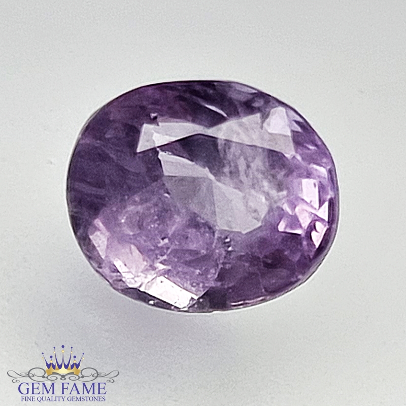 Purple Sapphire Gemstone 1.77ct Ceylon