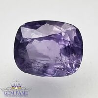 Purple Sapphire Gemstone 1.07ct Ceylon