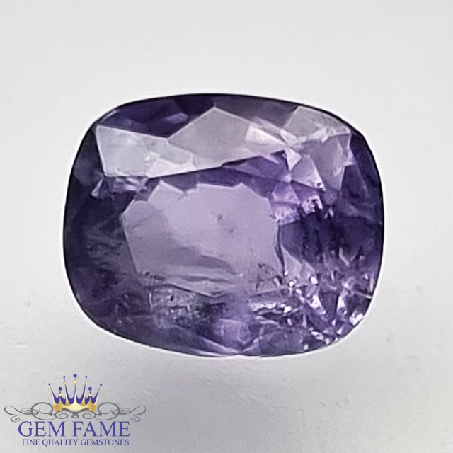 Purple Sapphire Gemstone 1.07ct Ceylon