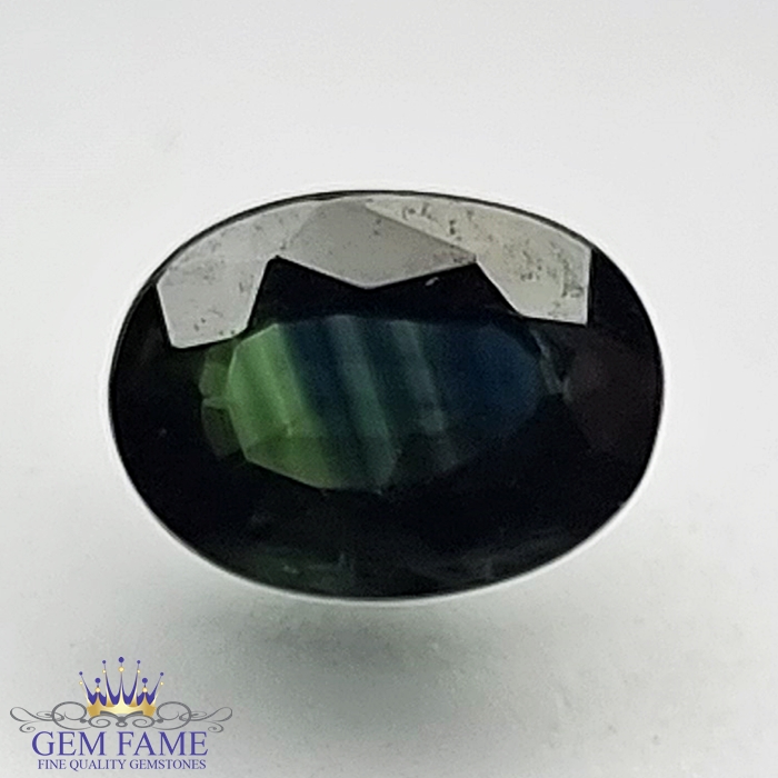 Green Sapphire Gemstone 1.10ct Madagascar