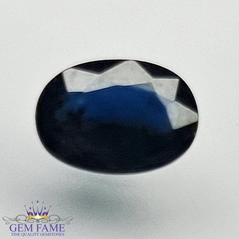 Blue Sapphire 0.93ct (Neelam) Gemstone Madagascar