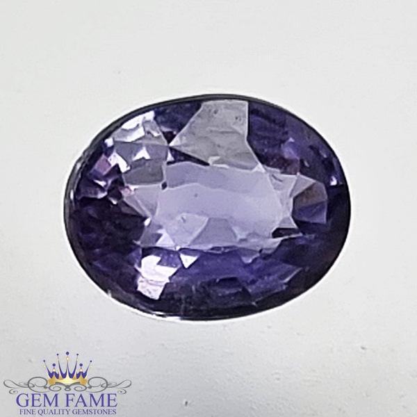 Purple Sapphire 0.63ct Natural Gemstone Ceylon