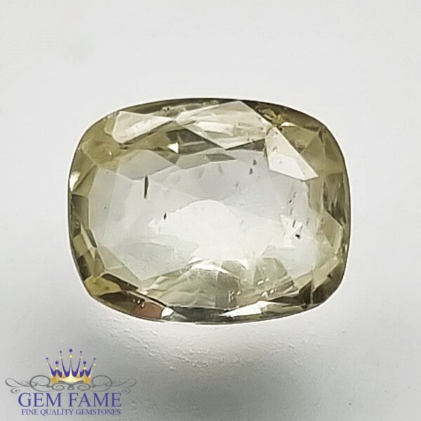 Yellow Sapphire (Pukhraj) 2.04ct Gemstone Ceylon