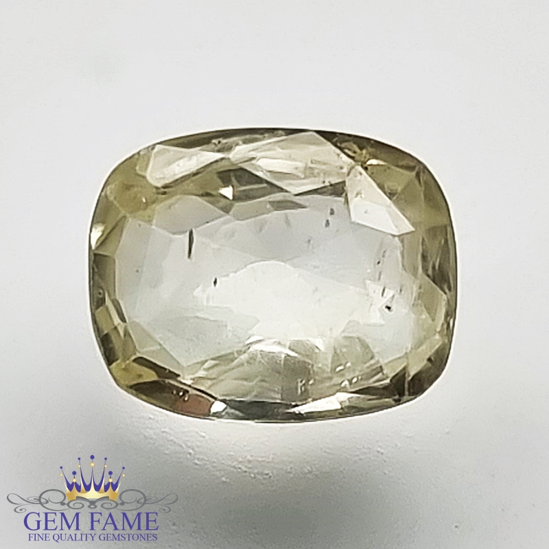 Yellow Sapphire (Pukhraj) 2.04ct Gemstone Ceylon