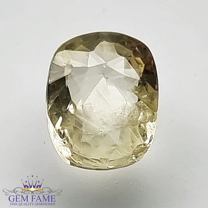 Yellow Sapphire (Pukhraj) 1.86ct Gemstone Ceylon