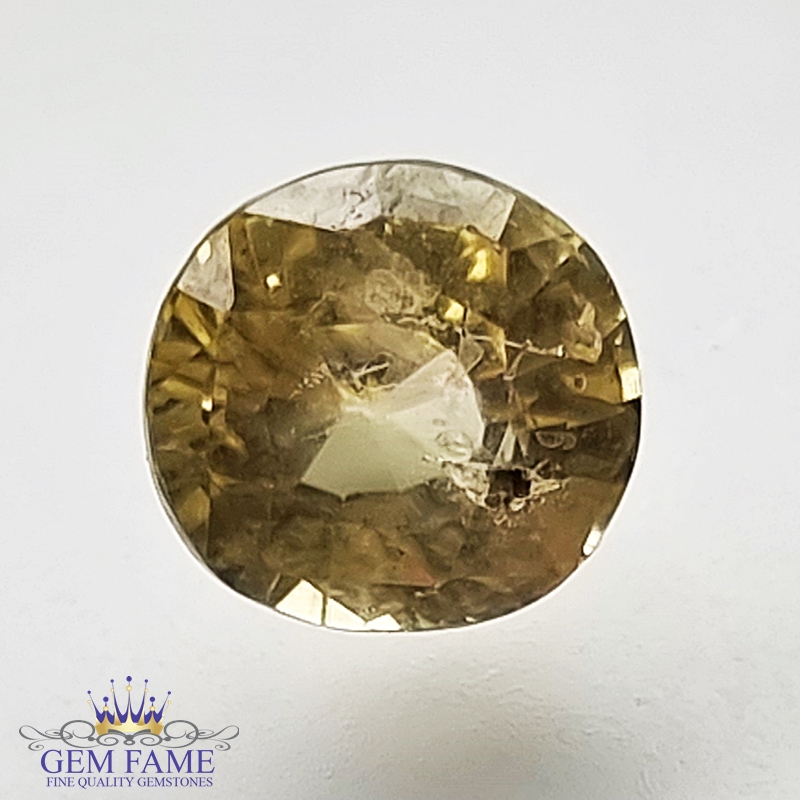 Yellow Sapphire (Pukhraj) 1.72ct Gemstone Ceylon