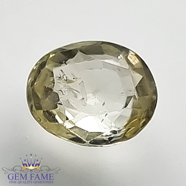 Yellow Sapphire (Pukhraj) 1.52ct Natural Ceylon