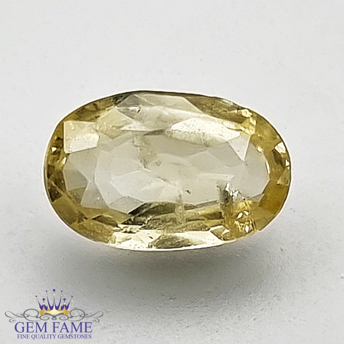 Yellow Sapphire (Pukhraj) 1.61ct Natural Ceylon