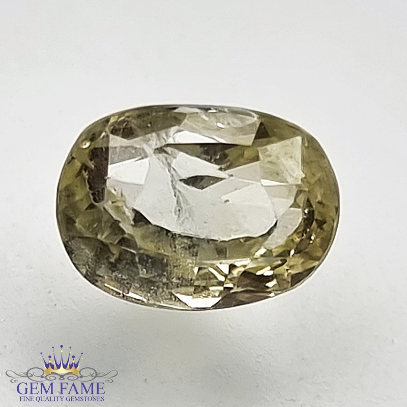 Yellow Sapphire (Pukhraj) 1.85ct Natural Ceylon