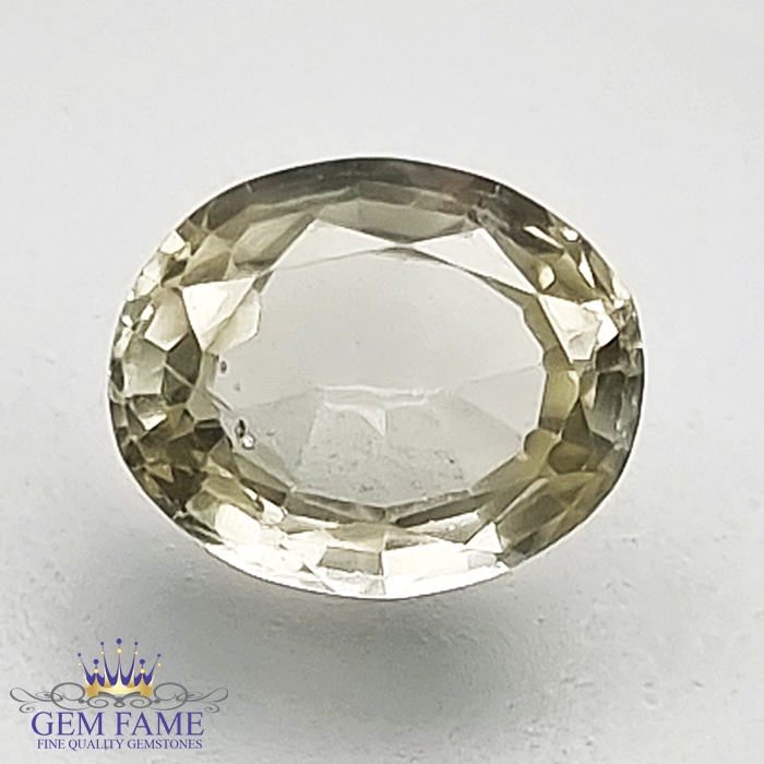 Yellow Sapphire (Pukhraj) 1.77ct Natural Ceylon