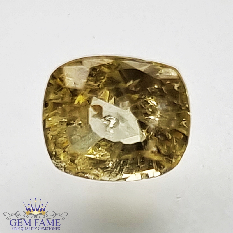 Yellow Sapphire (Pukhraj) 1.35ct Gemstone Ceylon
